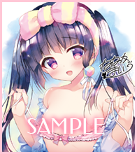 ななかまい描き下ろし複製サイン色紙